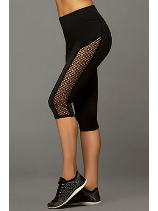Go The Distance Capri Leggings 30138 Black XL(H)