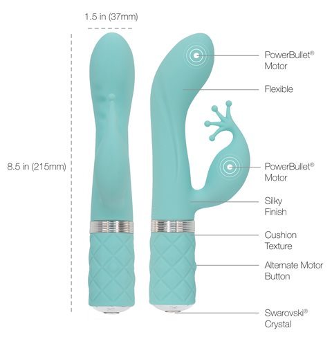 Pillow Talk Kinky Teal