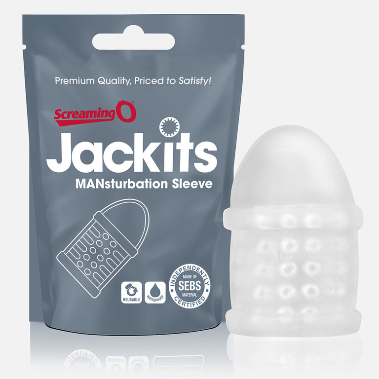 Jackits MANsturbation Sleeve Clear Single