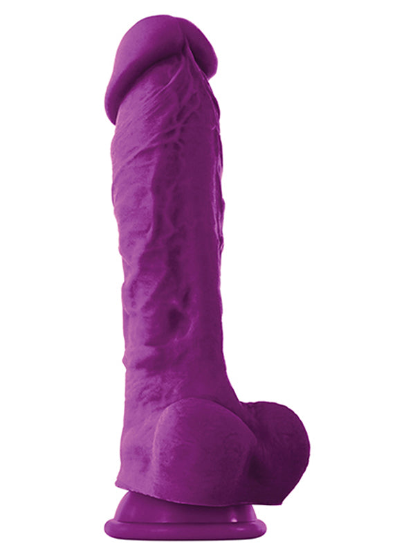 ColourSoft 8 in. Soft Dildo Purple