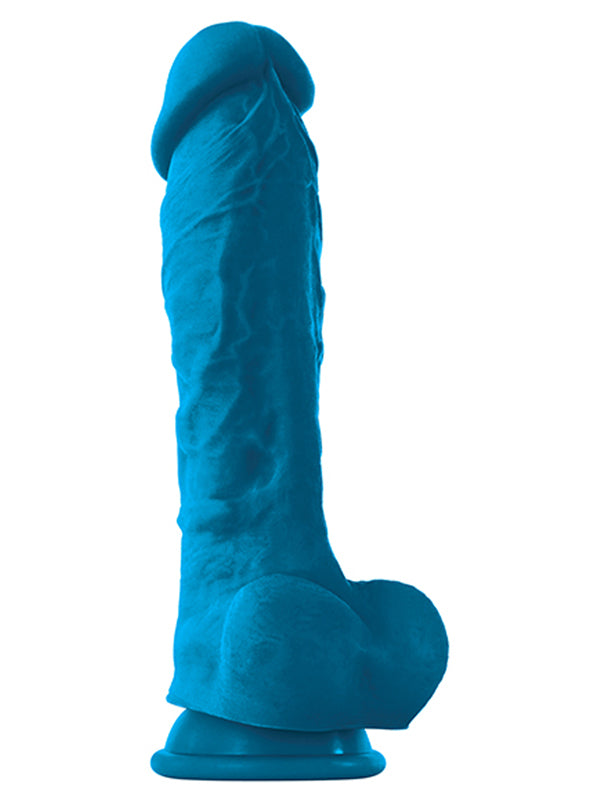 ColourSoft 8 in. Soft Dildo Blue