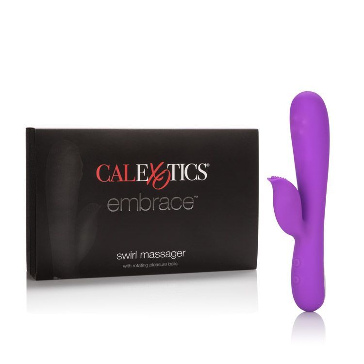 Embrace Swirl Massager Purple