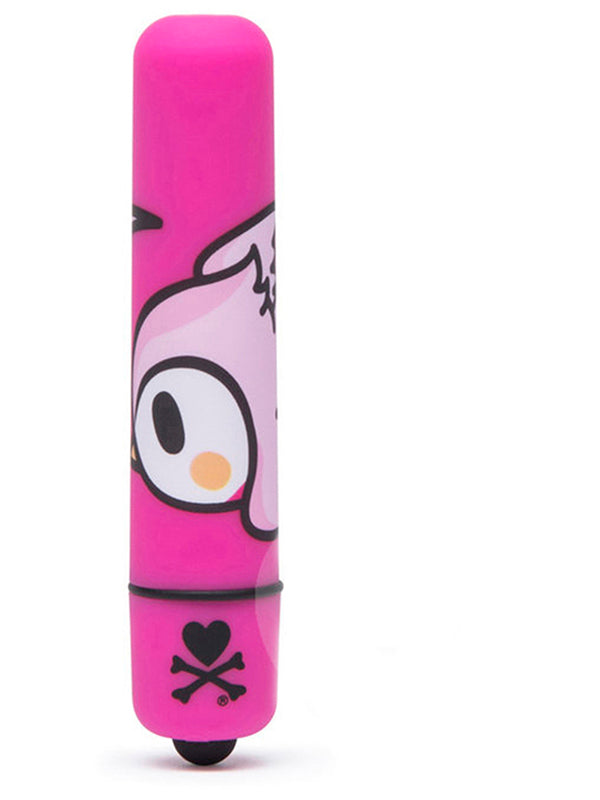 tokidoki Single Speed Mini Bullet Vibrator Pink Heart Bird