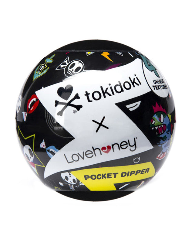 tokidoki Bones Pocket Dipper textured pleasure cup