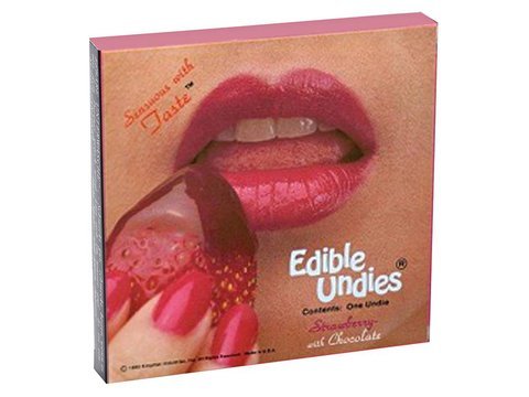 Edible Undies Female Strawberry & Chocolate