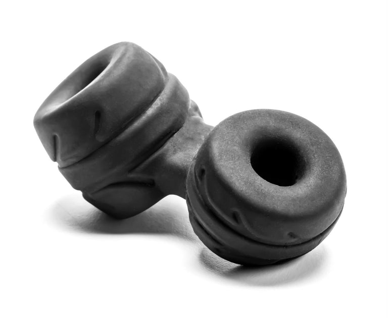 SilaSkin Cock and Ball Ring Black