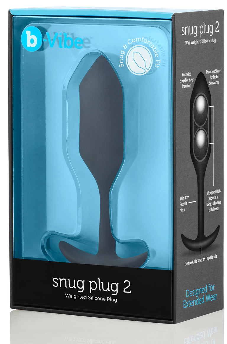 b-vibe Snug Plug 2 Black