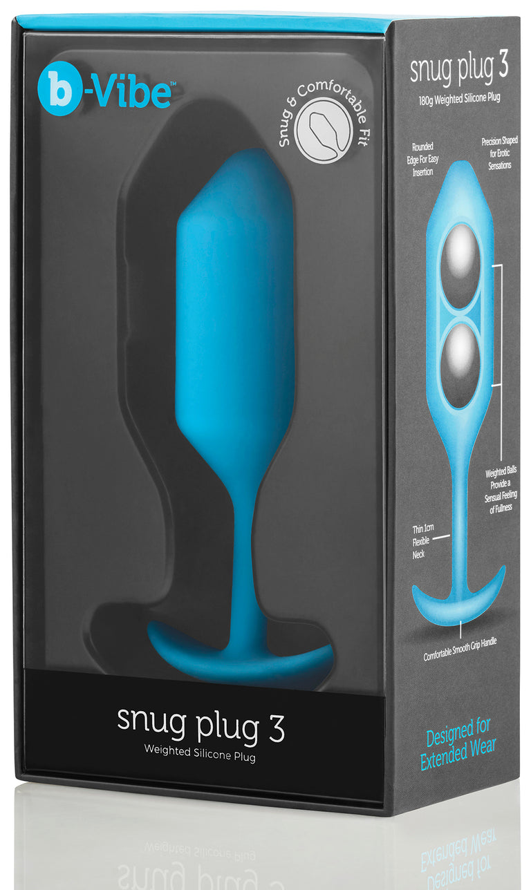 b-vibe Snug Plug 3 Teal