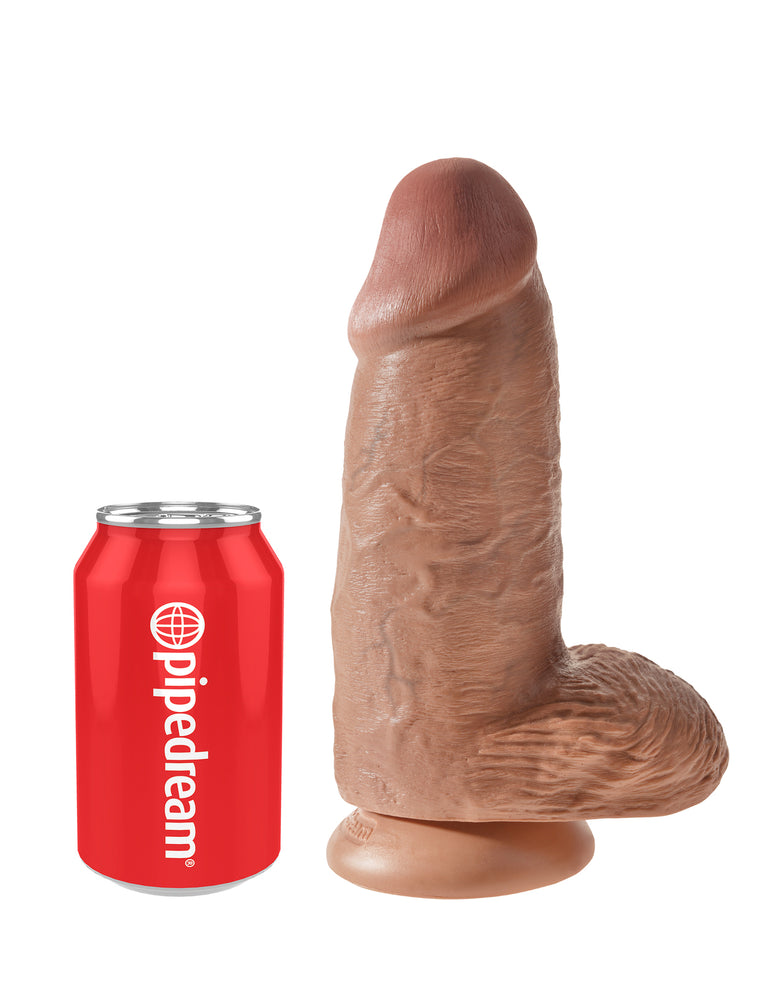 King Cock Chubby 9 in Tan