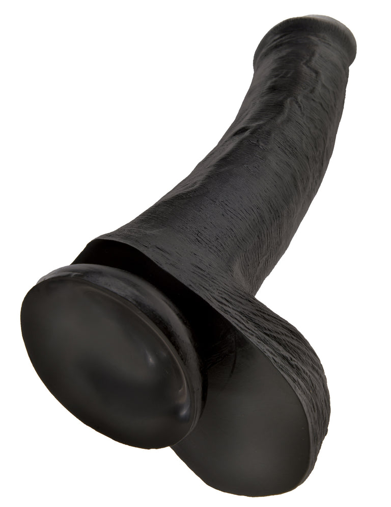 King Cock 13 in. Cock with Balls Black