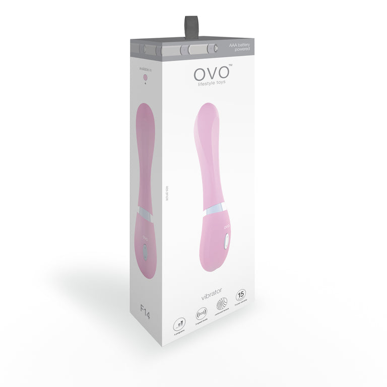 OVO F14 Vibrator Pink