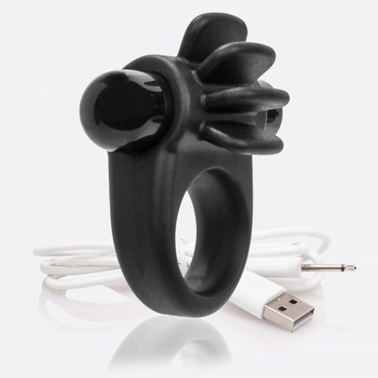 Charged Skooch Ring - Black Single