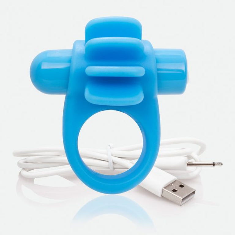 Charged Skooch Ring - Blue Single