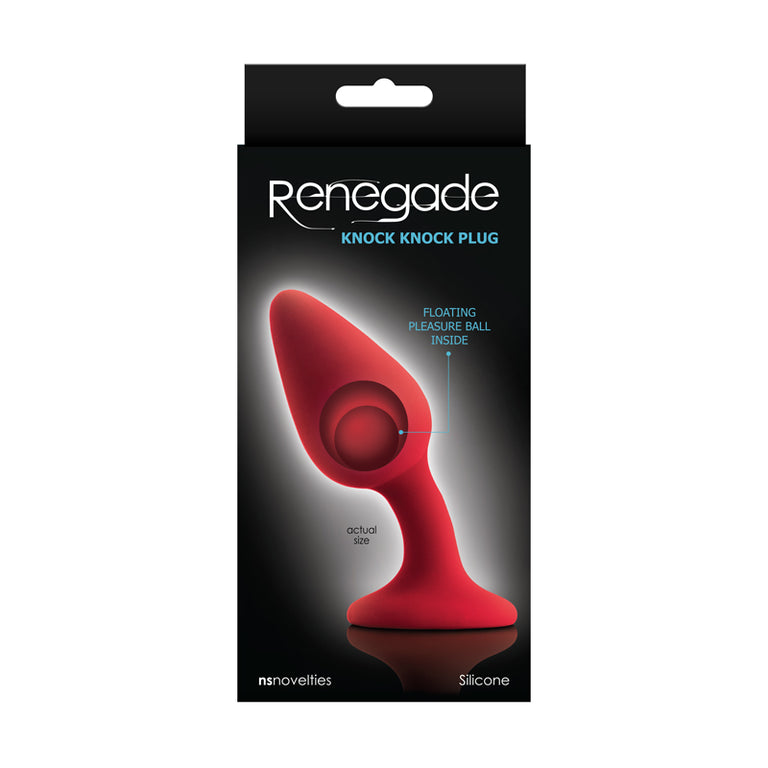 Renegade Knock Knock Plug Red