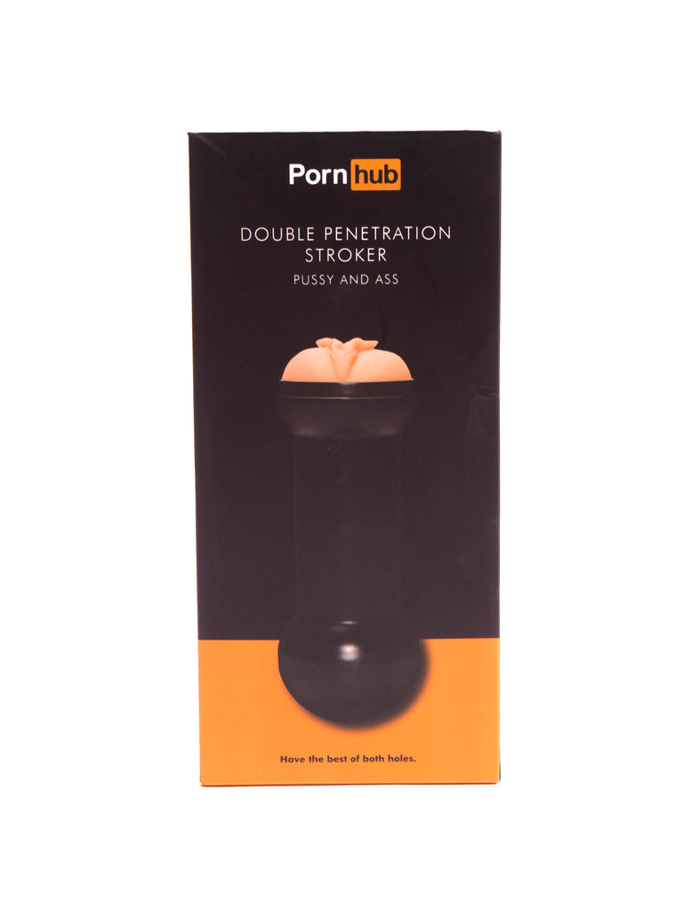 Pornhub Double Penetration Stroker Pussy and Ass Black