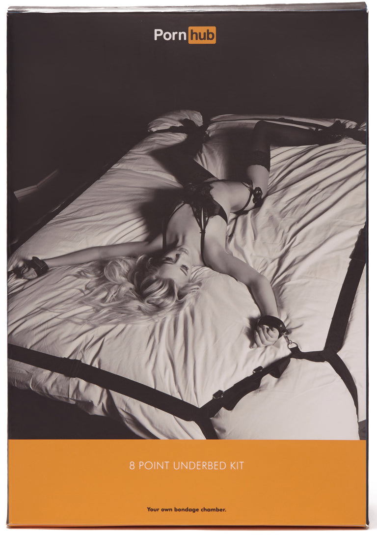 Pornhub 8 Point Underbed Kit Black