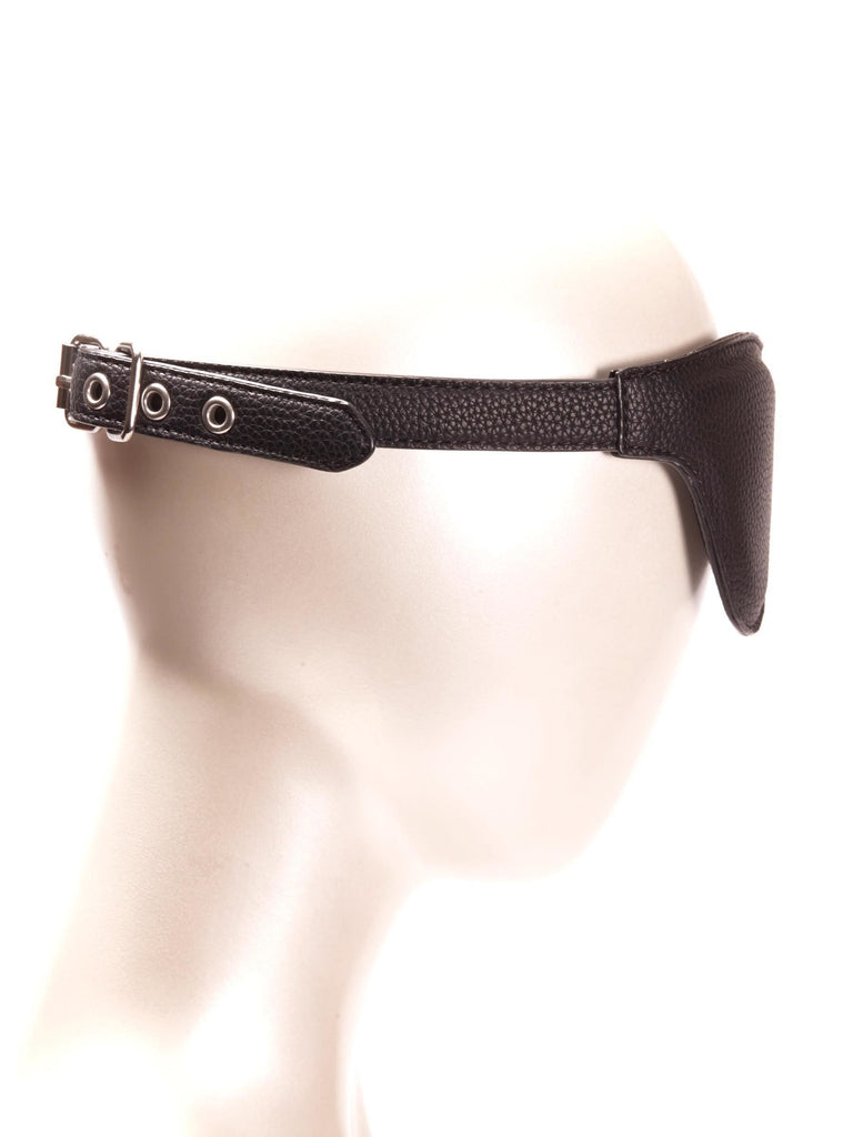 Pornhub Padded Faux Leather Eyemask Black