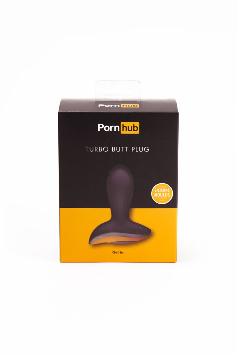 Pornhub Official Collection Turbo Butt Plug Black