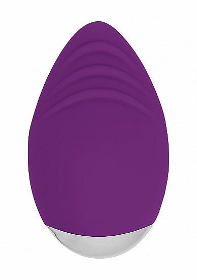 Nanci Hand hold vibe Silicone 10 Speed Purple
