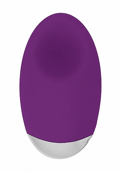 Ynez Hand-hold vibe Silicone 10 Speed Purple