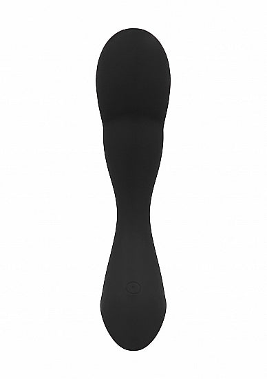 Geron Anal Vibrator Silicone 10 Speed Black