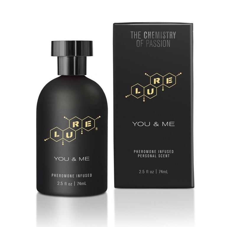 Lure Black Label You and Me Pheromone Personal Scent 2.5 oz 74 ml Bottle