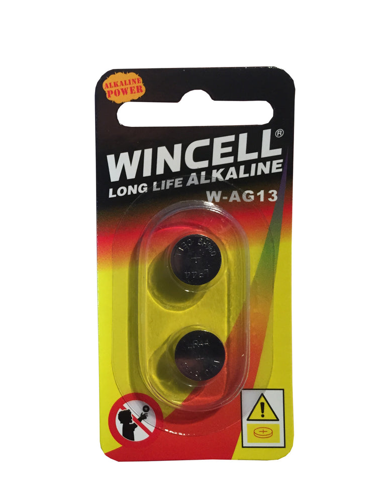 Wincell Long Life Alkaline AG13 (2 pack)