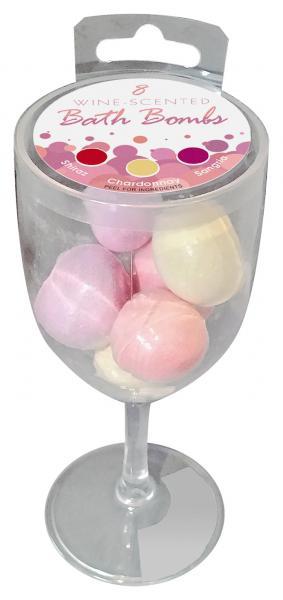 Wine Scented Bath Bomb Set