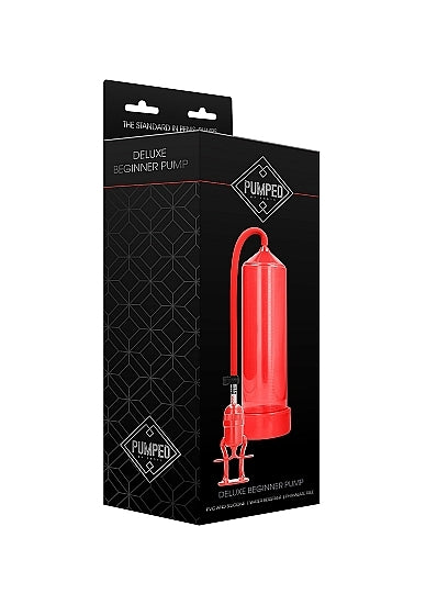 Pumped Deluxe Beginner Pump Red