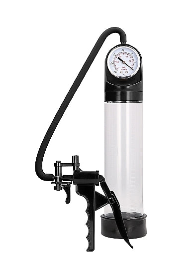 Pumped Elite Pump With Advanced PSI Gauge Transparent