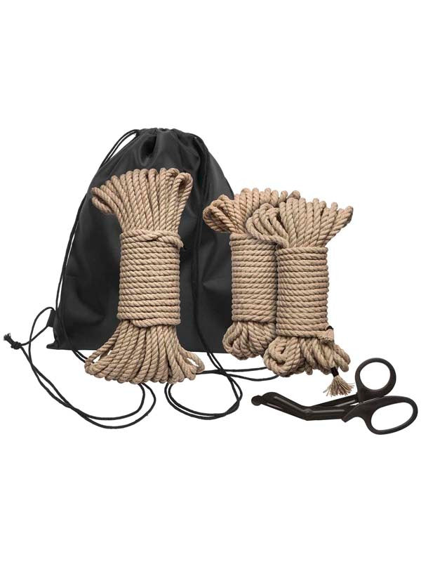 KINK - Bind & Tie Initiation Kit - 5 Piece Hemp Rope Kit