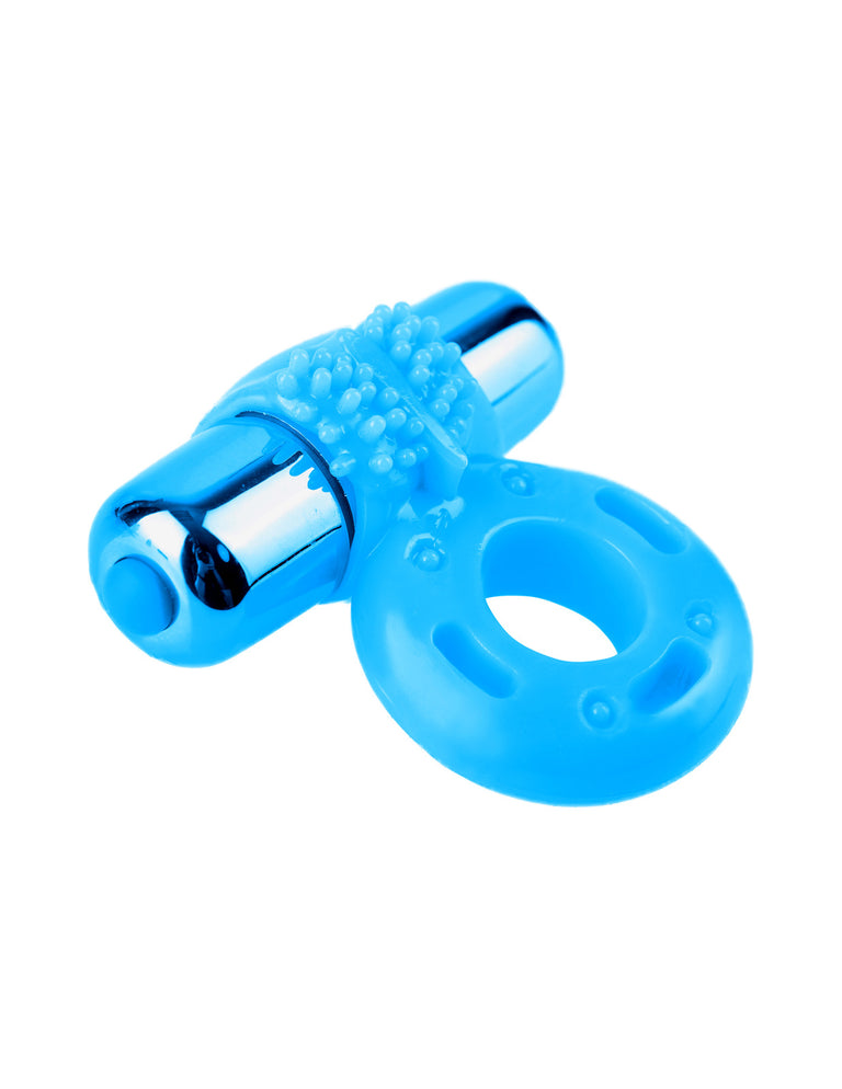 Neon Vibrating Couples Kit - Blue