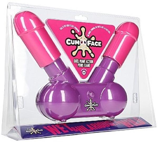Cum Face Duel Pump Action Penis Game