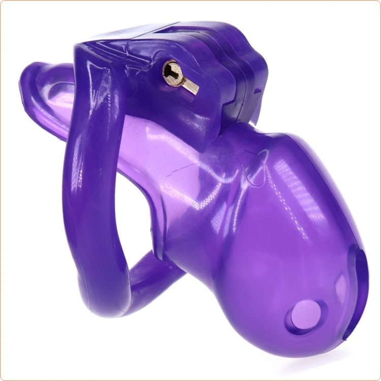 HTV Purple Cock Cage