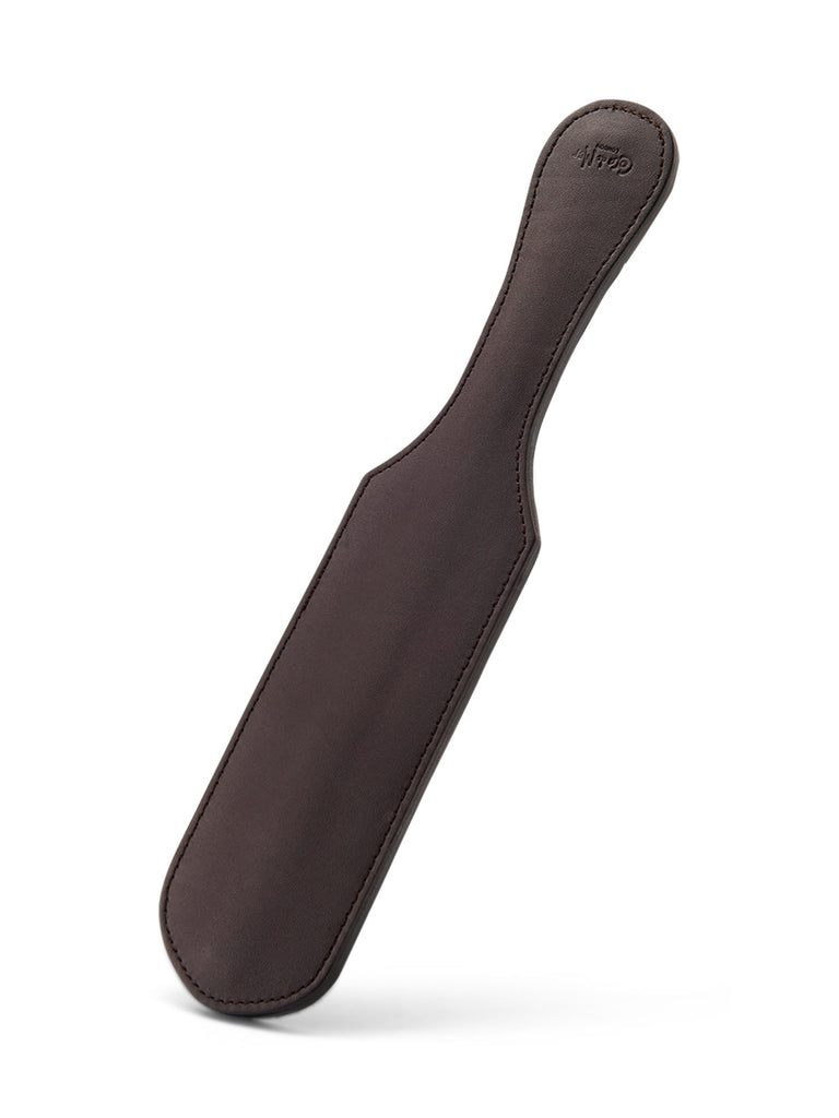 Coco de Mer Leather Paddle Brown