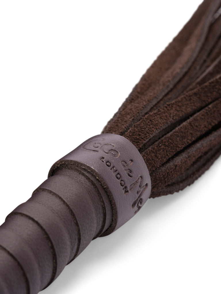 Coco de Mer Leather Small Flogger Brown