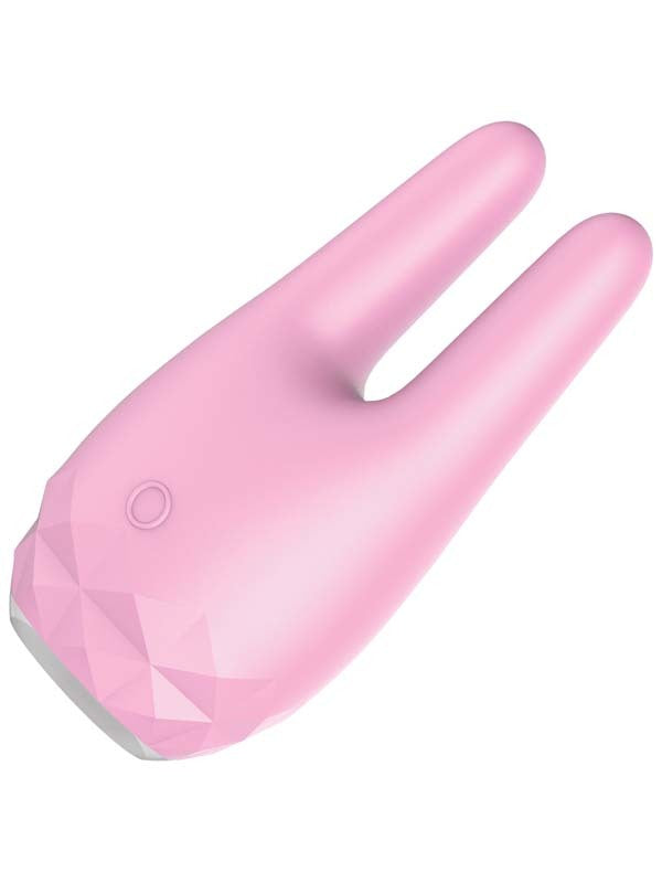 Diamonds The Countess - Mini Rabbit Ears Massager Pink