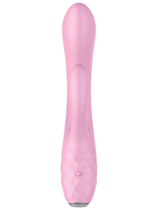 Diamonds The Queen - G-Spot Rabbit Vibe Pink