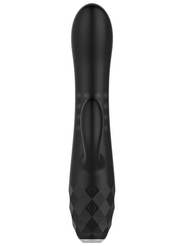 Diamonds The Duchess - Rotating Beaded Rabbit Vibe Blk
