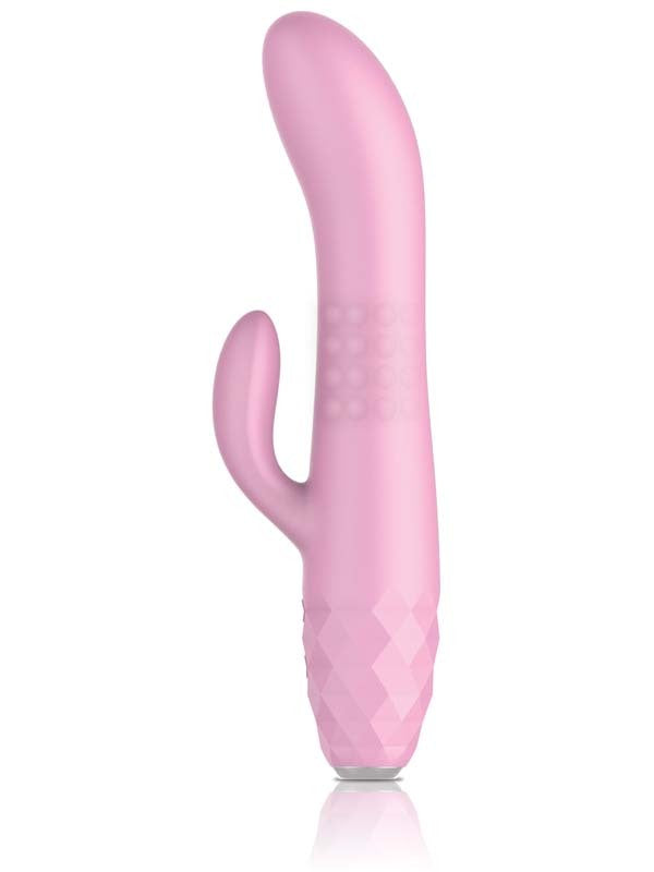 Diamonds The Duchess - Rotating Beaded Rabbit Vibe Pink