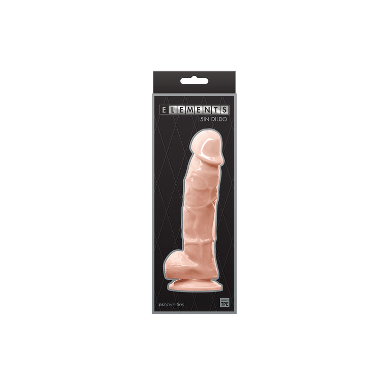Elements 5 Inch Dildo White