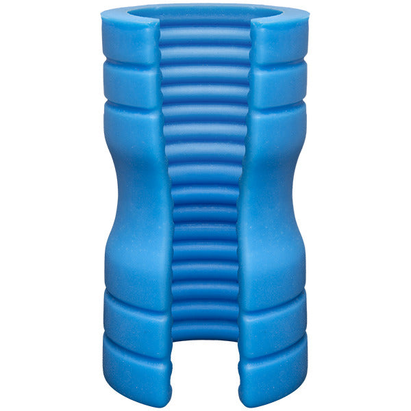 OptiMALE TRUSKYN Silicone Stroker Beaded Blue