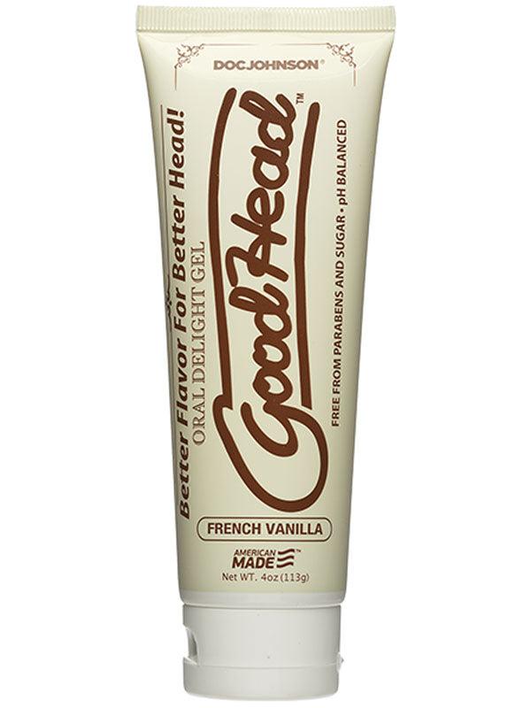 GoodHead Oral Delight Gel 4oz Tube Boxed French Vanilla