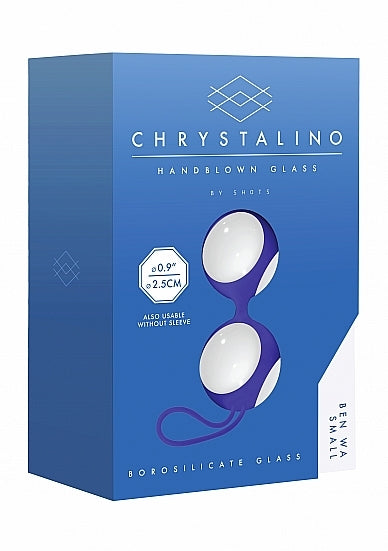 Chrystalino Ben Wa  Small White