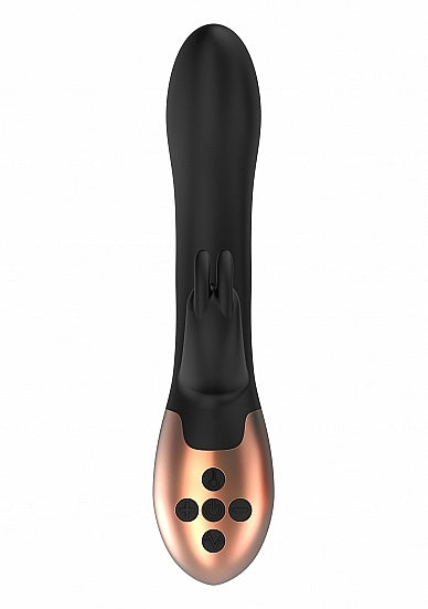 Elegance Heating Rabbit Vibrator Opulent Black