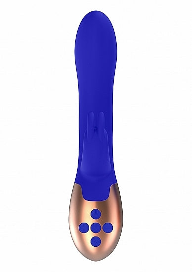 Elegance Heating Rabbit Vibrator Opulent Blue