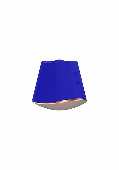 Elegance Rotating and Vibrating Clitoral Stimulator Dazzling Blue