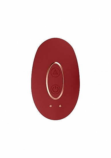 Elegance Mini Rechargeable Clitoral Stimulator Precious Red
