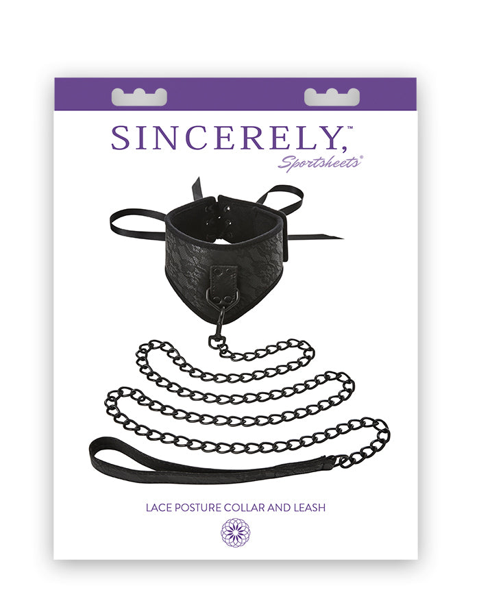 Sincerely Lace Posture Collar & Leash