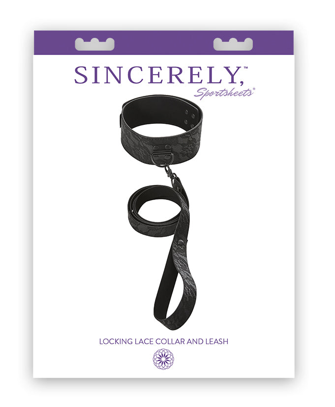 Sincerely Locking Lace Collar & Leash